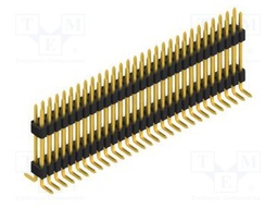 Connector: pin strips; pin header; male; PIN: 58; 1.27mm; SMT; 2x29