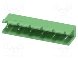 PCB headers, nominal cross section: 2.5 mm?, color: green, n