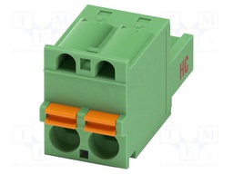 PCB connector, nominal cross section: 2.5 mm?, color: green,