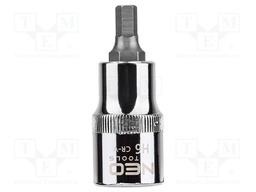 Socket; hex key,socket spanner; HEX 6mm; 1/2"