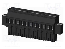 Connector: pluggable terminal block; plug; female; angled 90°