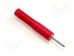 Probe tip; 36A; red; Tip diameter: 1.4mm; Socket size: 4mm; 60VDC