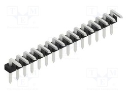 Connector: pin strips; pin header; male; PIN: 15; 2mm; THT; 1x15