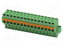 PCB connector, nominal cross section: 2.5 mm?, color: green,