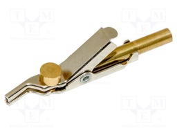 Crocodile clip; Grip capac: max.25.4mm; Overall len: 59.4mm