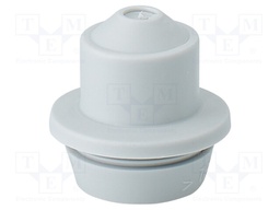 Grommet; elastomer thermoplastic TPE; light grey; 5÷10mm; IP65