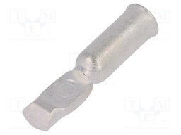 Contact; hermaphrodite; 42.4mm2; 1AWG; silver plated; crimped