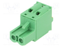 Connector: pluggable terminal block; HW; 10A; 300V; plug; female