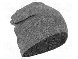 Cap; thermoactive; grey; elastane,polyester; Size: 57-61; 260g/m2