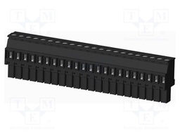 Connector: pluggable terminal block; plug; female; angled 90°