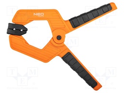 Universal clamp; max.65mm; Features: fitted with opening spring