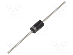 Diode: rectifying; THT; 1kV; 3A; Ifsm: 150A; DO201AD; Ufmax: 1V