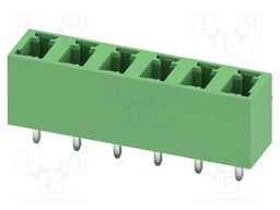 PCB headers, nominal cross section: 1.5 mm?, color: green, n
