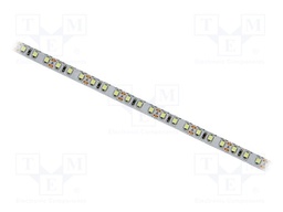 LED tape; white warm; 2835; 12V; LED/m: 120; 10mm; white PCB; IP20