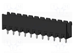 Connector: pluggable terminal block; socket; male; on PCBs