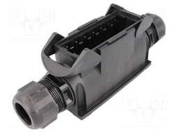 Enclosure: for HAN Modular connectors; Han Eco Modular; M40