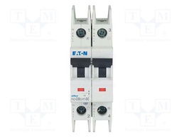 Circuit breaker; 220VDC; Inom: 50A; Poles: 2; Charact: C; 10kA; IP20