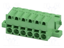 PCB connector, nominal cross section: 2.5 mm?, color: green,