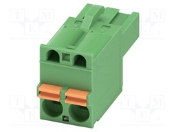 PCB connector, nominal cross section: 2.5 mm?, color: green,