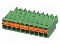 PCB connector, nominal cross section: 1.5 mm2, color: black,