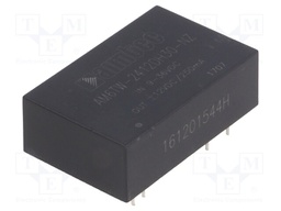 Converter: DC/DC; 6W; Uin: 9÷36V; Uout: 12VDC; Uout2: -12VDC; DIP24