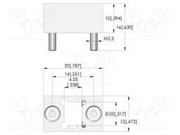 Test probe socket; KS-802; test needles