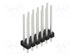 Connector: pin strips; pin header; male; PIN: 12; 2.54mm; THT; 2x6