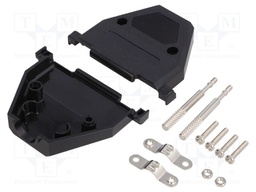 Enclosure: for D-Sub connectors; D-Sub 37pin,D-Sub HD 62pin