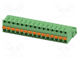 PCB connector, nominal cross section: 2.5 mm?, color: green,