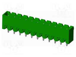 Connector: pluggable terminal block; socket; male; straight; THT