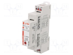 Relay: installation; bistable; SPDT; 16A; Uswitch: max.300VAC