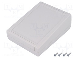 Enclosure: desktop; TEKMAR; X: 100mm; Y: 130mm; Z: 50mm; ABS