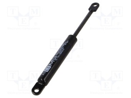 Gas spring; E: 185mm; Features: with welded steel eyes; Øout: 15mm