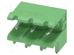 PCB headers, nominal cross section: 2.5 mm?, color: green, n