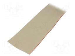 Wire: ribbon; 1.27mm; stranded; Cu; 60x28AWG; unshielded; PVC; grey