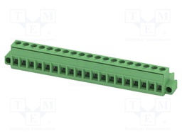 PCB connector, nominal cross section: 2.5 mm?, color: green,