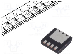 Transistor: P-MOSFET; unipolar; -150V; -1.8A; 42W; MLP8