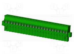 Connector: pluggable terminal block; plug; female; angled 90°