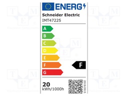 Lamp: working; 4000K; IP65; 2000lm; 230÷240VAC; -30÷45°C; 20W