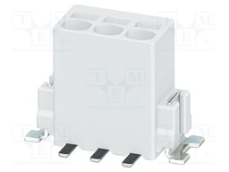 PCB terminal block, nominal current: 6 A, rated voltage (III