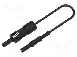 Test adapter; 40A; Len: 1m; black; photovoltaics