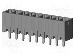 Connector: pluggable terminal block; socket; male; on PCBs