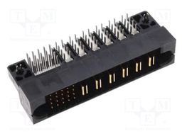 Connector: wire-board; -20÷105°C; angled; PIN: 26; THT; male; 2.54mm