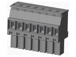 Connector: pluggable terminal block; plug; female; angled 90°