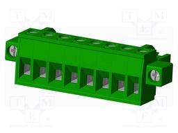 Connector: pluggable terminal block; plug; female; straight; 12A