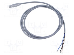Connection lead; LEMO; PIN: 3; straight; 1.2m; plug; Series: VK