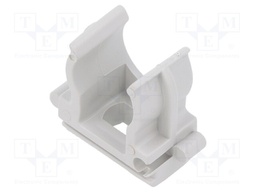 Bracket; ABS; Application: for braids; Colour: light grey