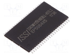 SRAM memory; SRAM; 256kx16bit; 2.2÷3.6V; 45ns; TSOP44 II; parallel