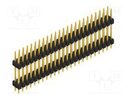 Connector: pin strips; pin header; male; PIN: 48; 2.54mm; THT; 2x24