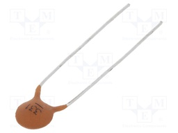Capacitor: ceramic; 330pF; 100V; Y5P; ±10%; THT; 5mm